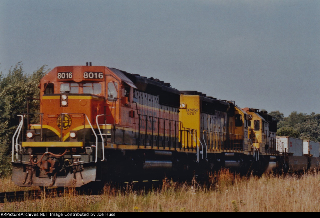 BNSF 8016 East